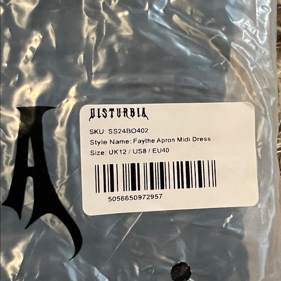 Disturbia Faythe Apron Midi Dress - Picture 7 of 7